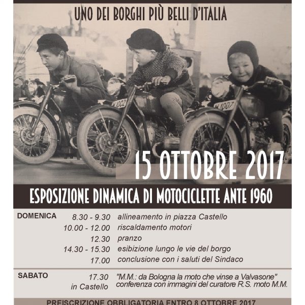 Moto storiche a Valvasone il 15 ottobre