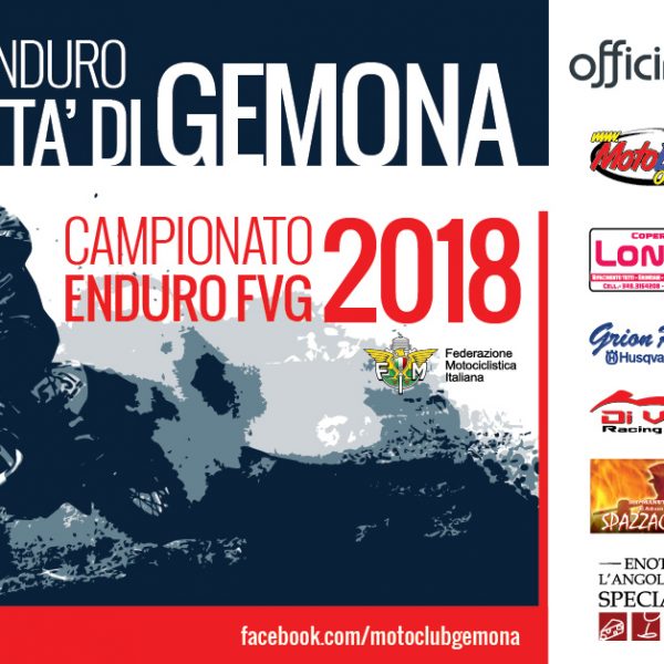 Campionato Regionale Enduro FVG 2018 al via con la gara di Gemona